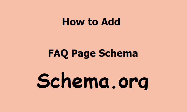 How to implement schema on FAQ page?