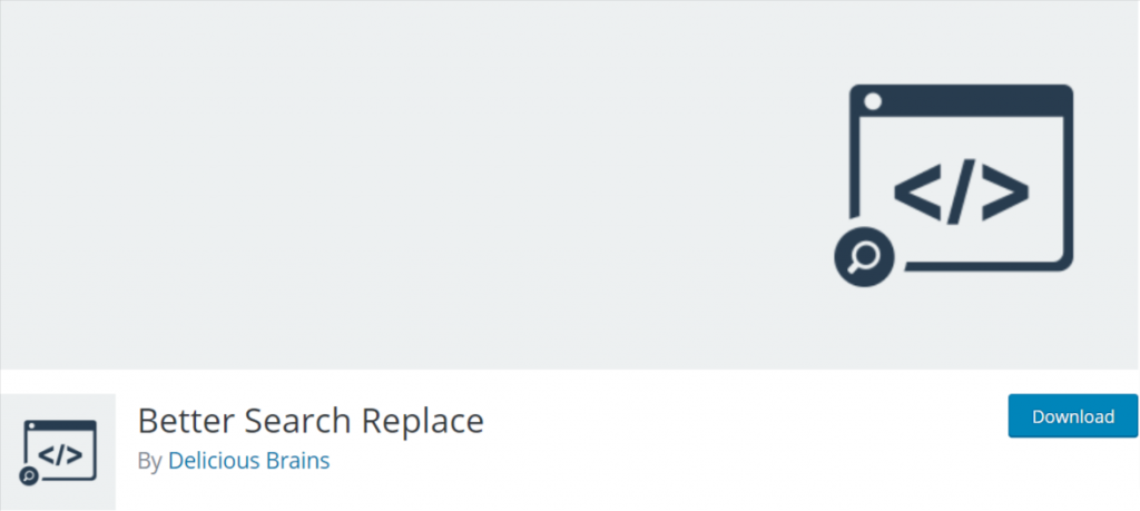 Better Search Replace - useful WordPress plugins